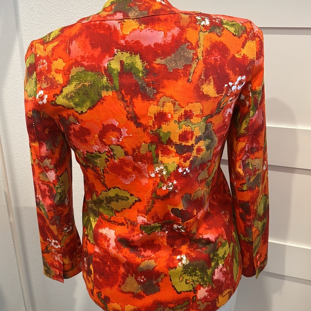 Chico’s Colorful Button-Front Jacket - Picture 5 of 13
